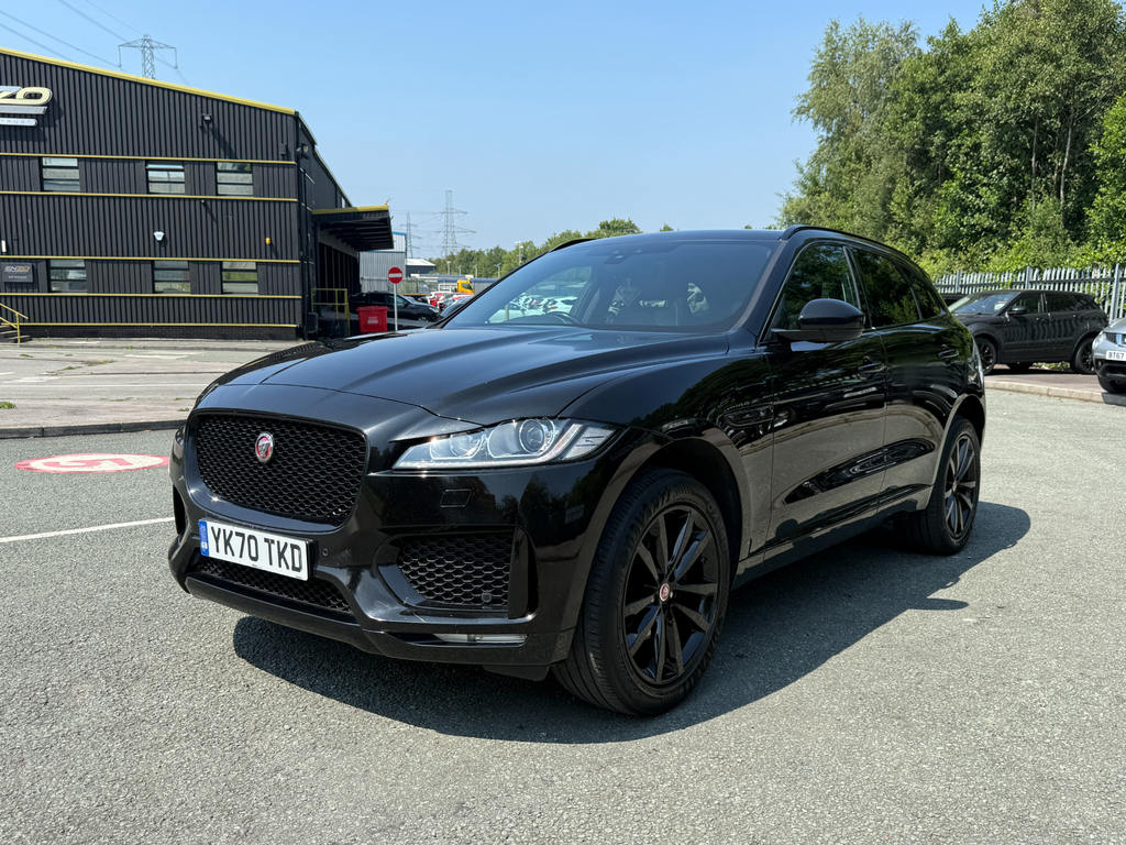 Jaguar F-Pace 2.0 D180 R-sport Awd Euro 6 Ss Black #11