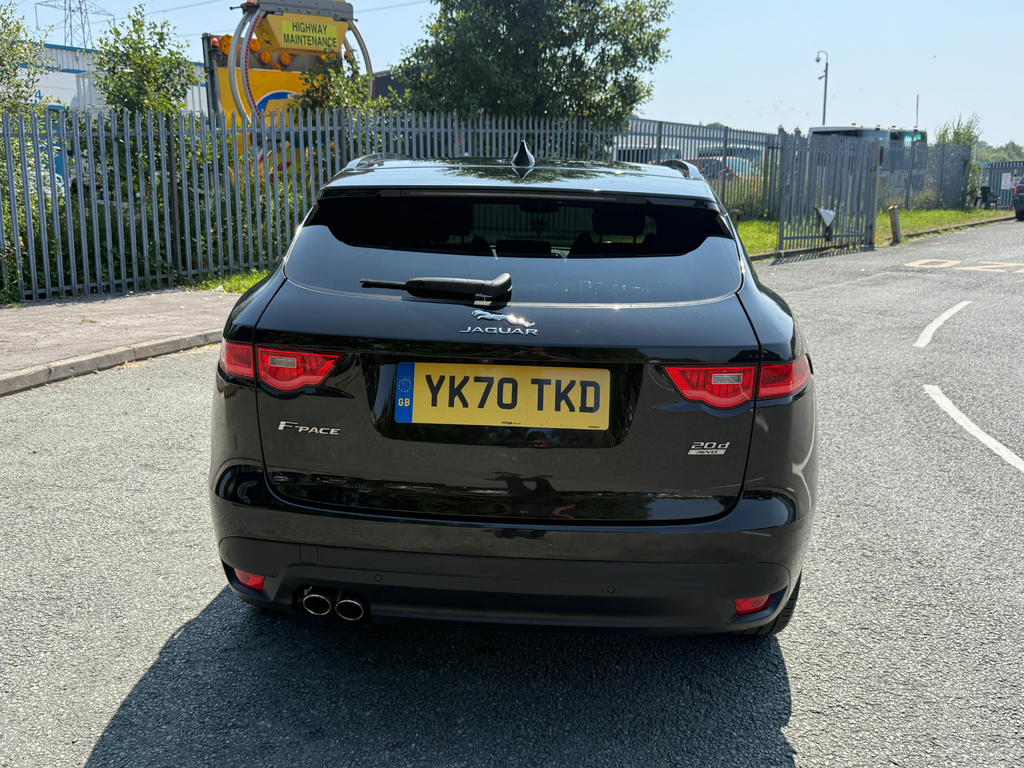 Jaguar F-Pace 2.0 D180 R-sport Awd Euro 6 Ss Black #8