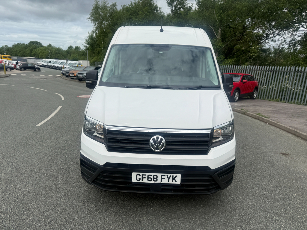 Volkswagen Crafter Cr35 Panel Van Trendline Mwb 140Ps 2.0 Tdi 6Sp Man Silver #8