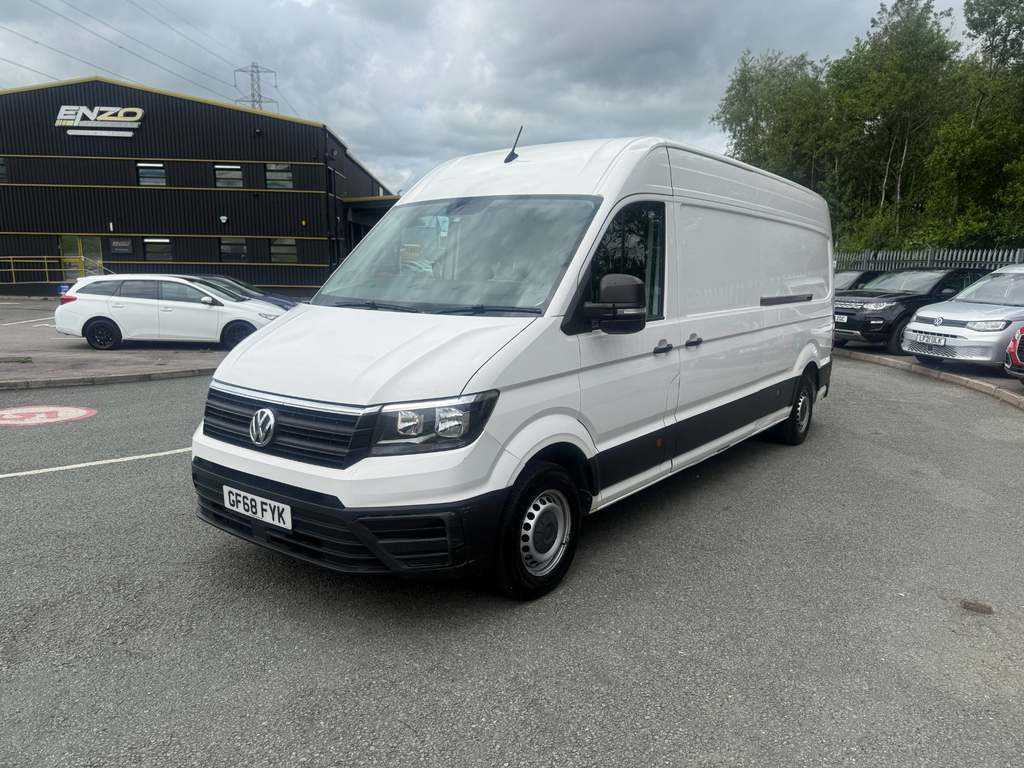 Volkswagen Crafter Cr35 Panel Van Trendline Mwb 140Ps 2.0 Tdi 6Sp Man Silver #7