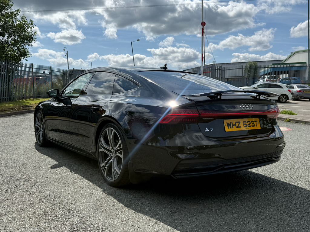 Audi A7 55 Tfsi Quattro Sport S Tronic Comfortsound Silver #12