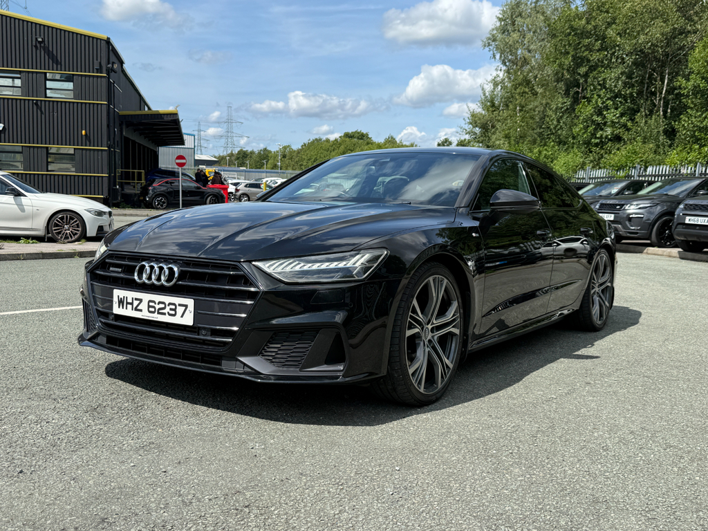 Audi A7 55 Tfsi Quattro Sport S Tronic Comfortsound Silver #14