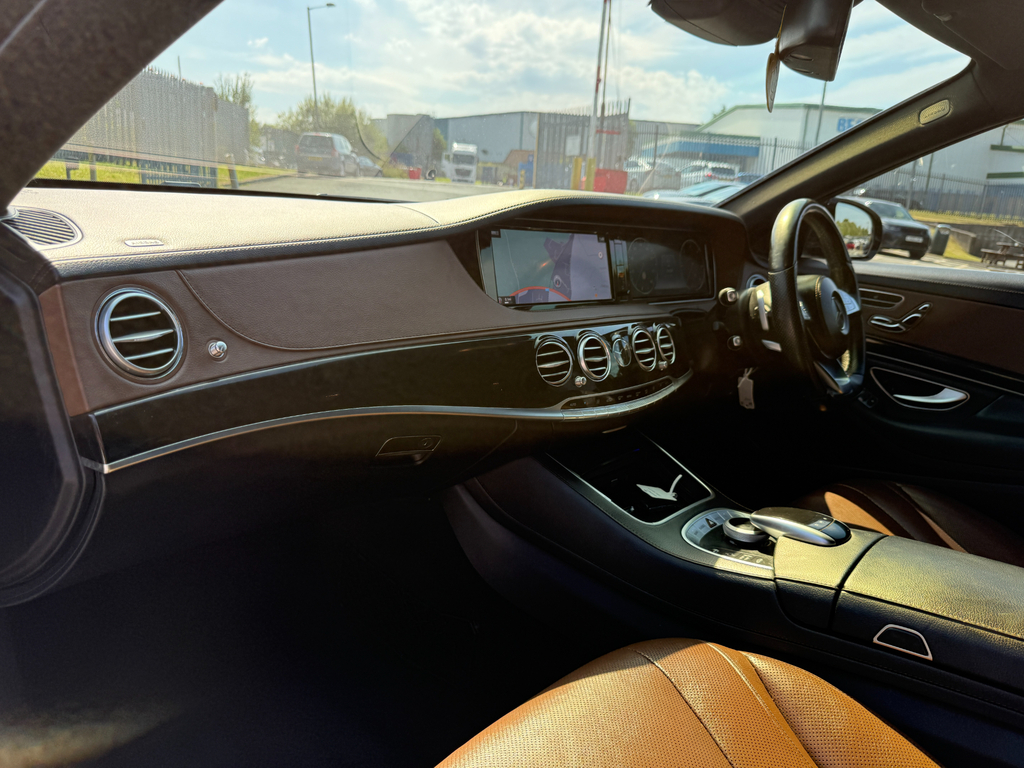 Mercedes-Benz S Class 3.0 350Ld V6 Se Saloon G-tronic Euro 6 Silver #15