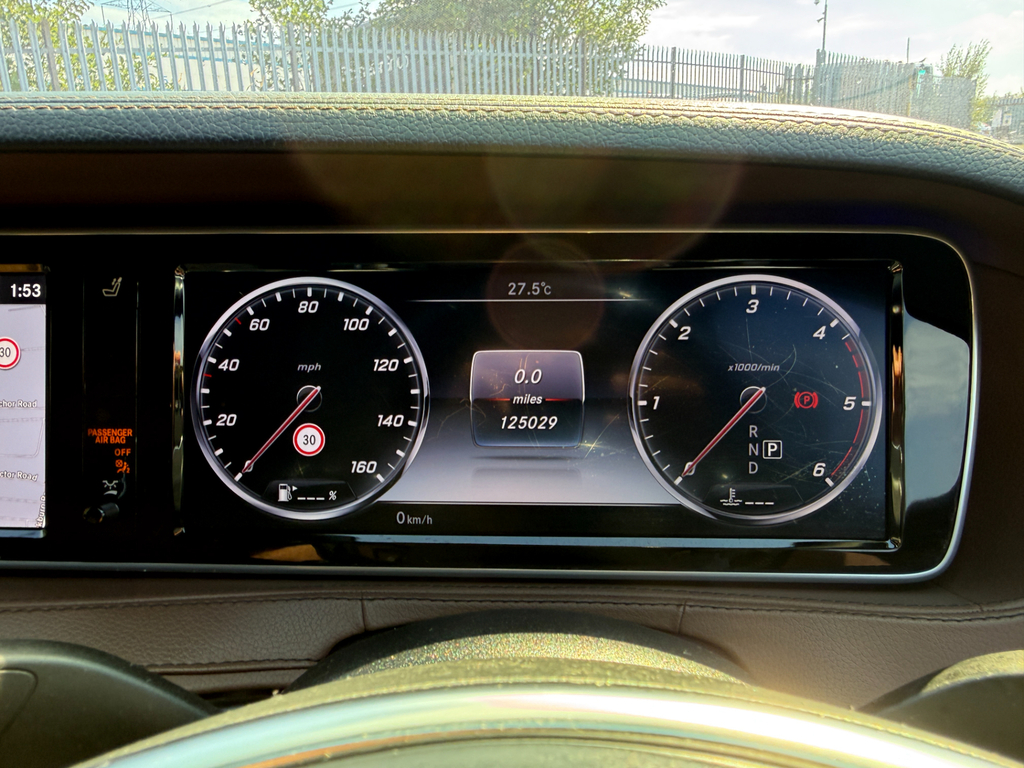 Mercedes-Benz S Class 3.0 350Ld V6 Se Saloon G-tronic Euro 6 Silver #33
