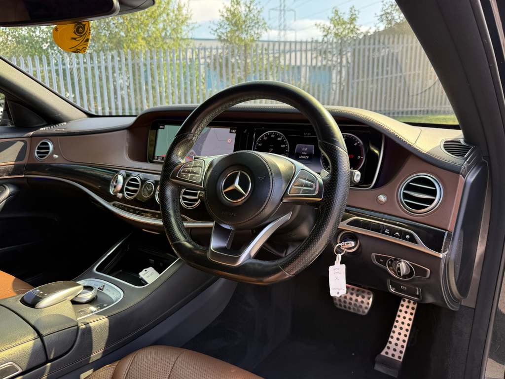 Mercedes-Benz S Class 3.0 350Ld V6 Se Saloon G-tronic Euro 6 Silver #29