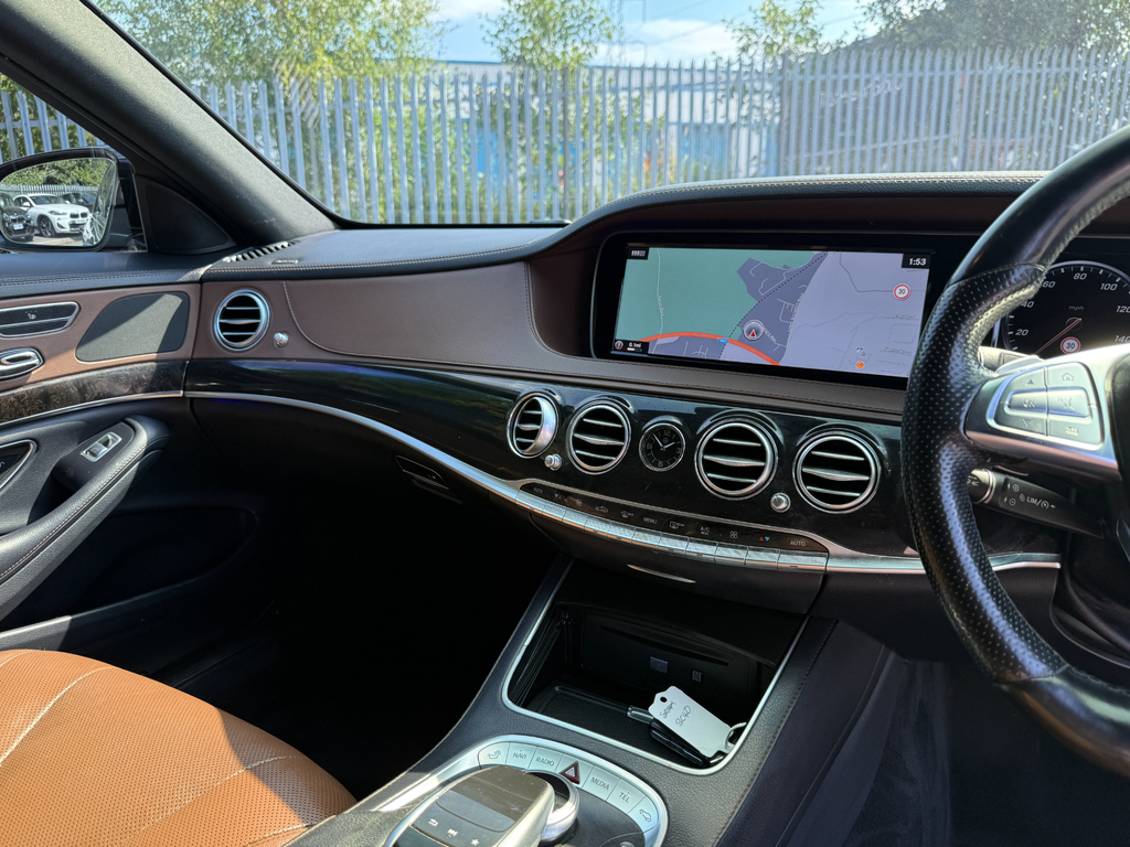 Mercedes-Benz S Class 3.0 350Ld V6 Se Saloon G-tronic Euro 6 Silver #31