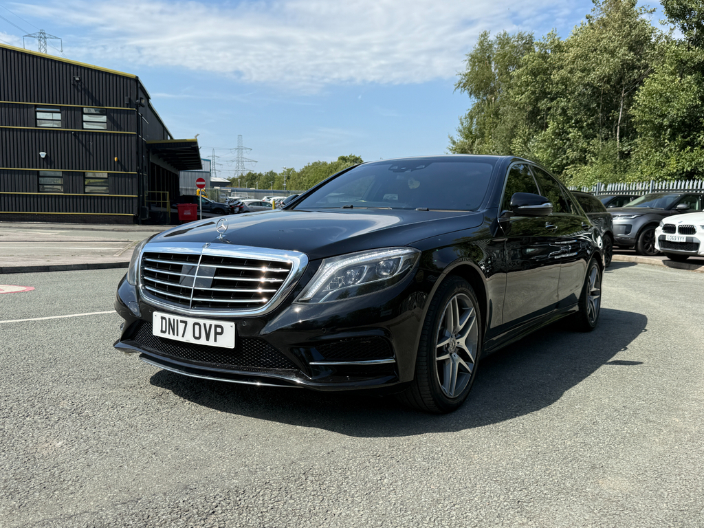 Mercedes-Benz S Class 3.0 350Ld V6 Se Saloon G-tronic Euro 6 Silver #9