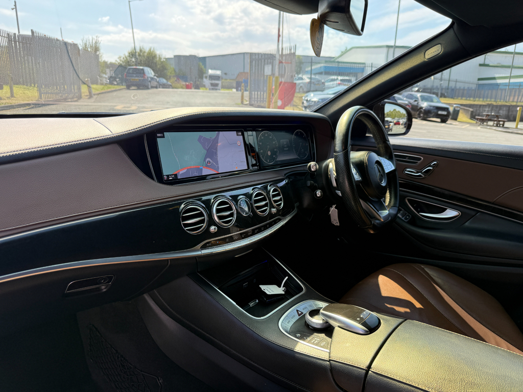 Mercedes-Benz S Class 3.0 350Ld V6 Se Saloon G-tronic Euro 6 Silver #16