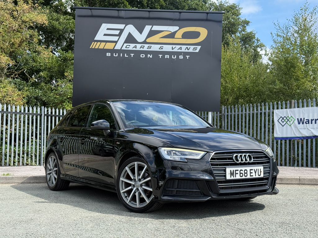 Audi A3 1.6 Tdi 30 Black Edition Sportback S Tr Black