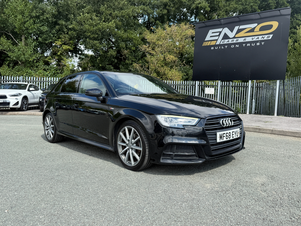 Audi A3 1.6 Tdi 30 Black Edition Sportback S Tr Black #4