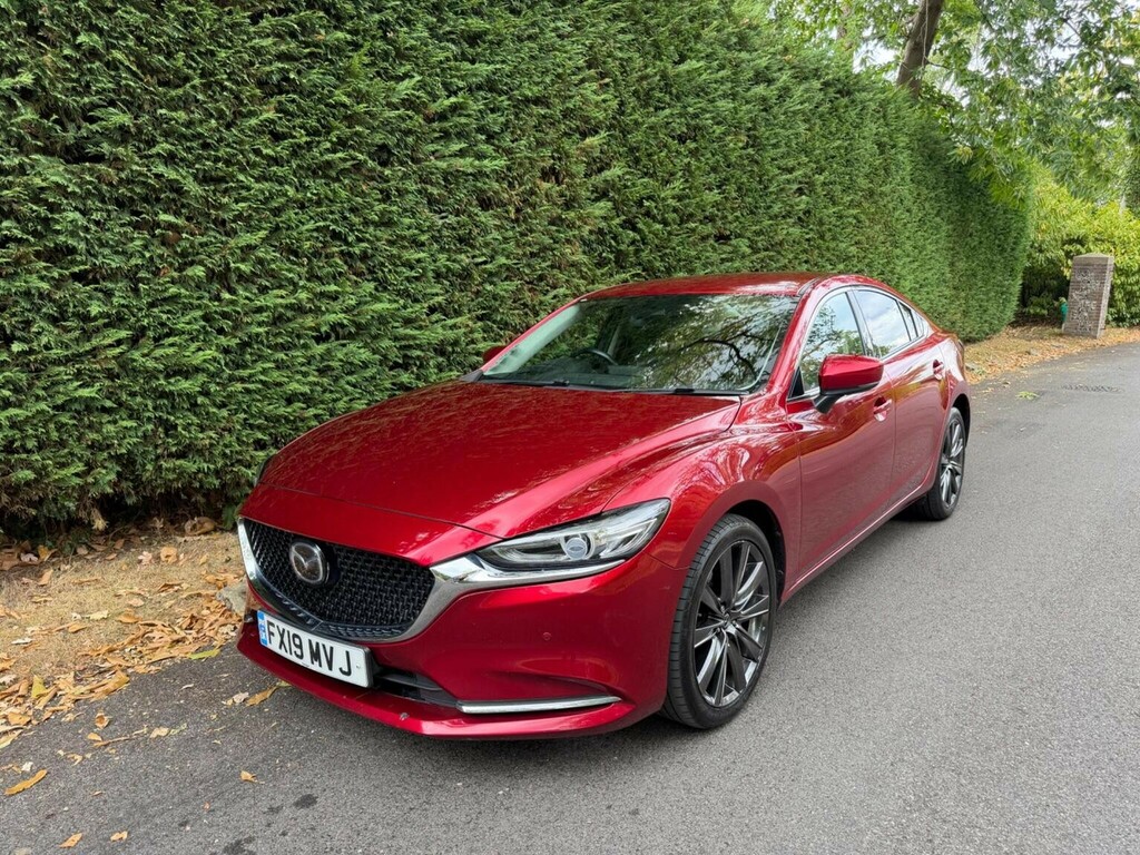 Mazda 6 Saloon 2.2 Skyactiv-d Sport Nav Euro 6 Ss Red