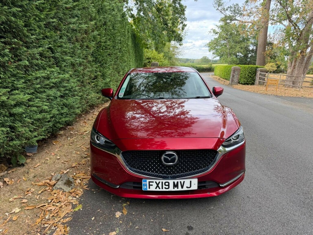 Mazda 6 Saloon 2.2 Skyactiv-d Sport Nav Euro 6 Ss FX19MVJ Red #4