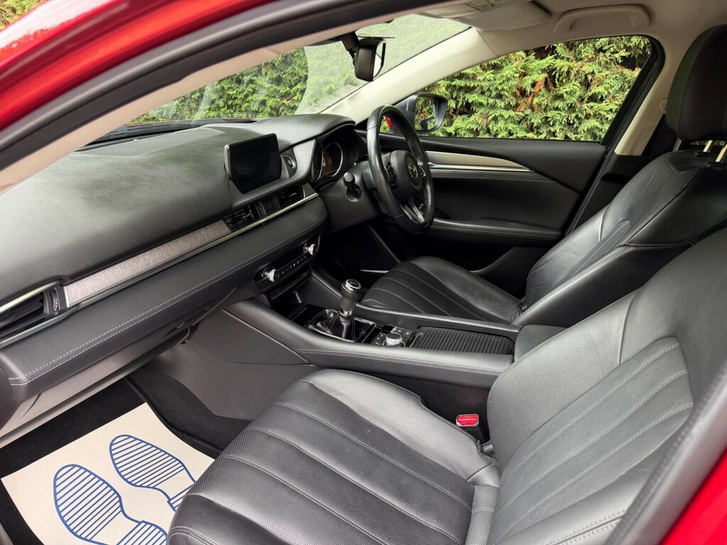 Mazda 6 Saloon 2.2 Skyactiv-d Sport Nav Euro 6 Ss FX19MVJ Red #3