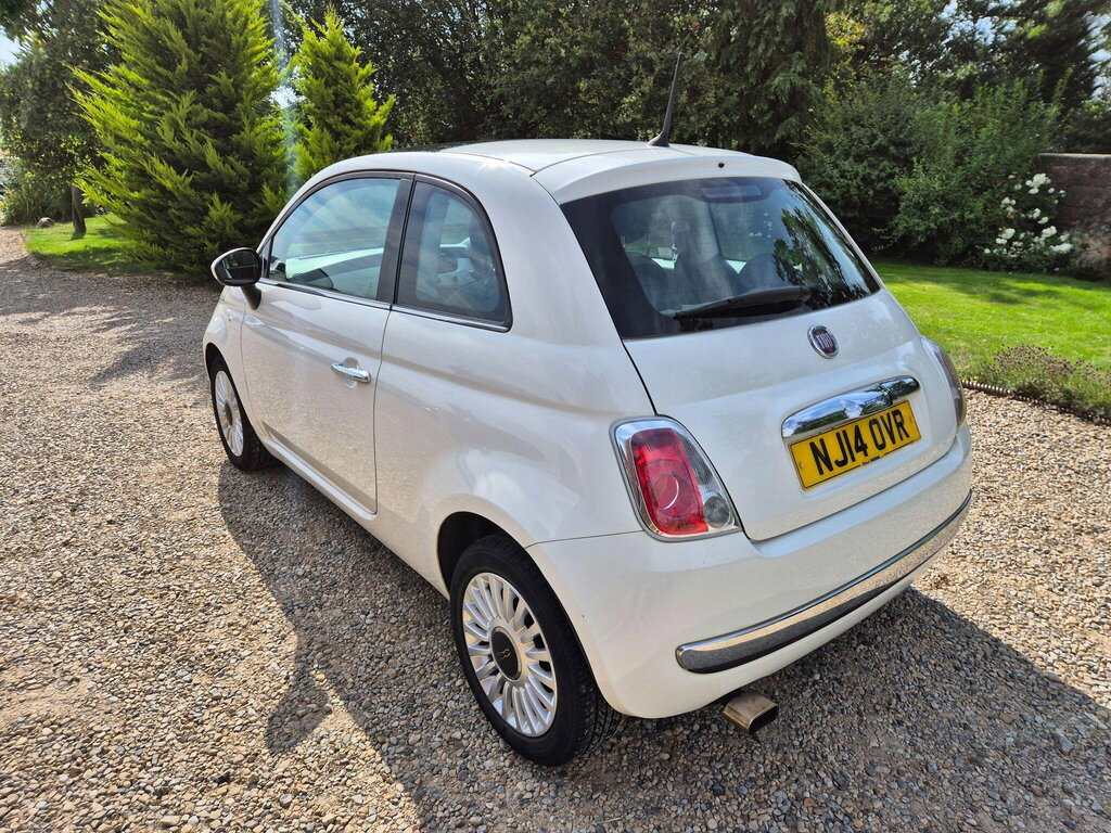 Fiat 500 1.2 Lounge Euro 6 Ss White #4