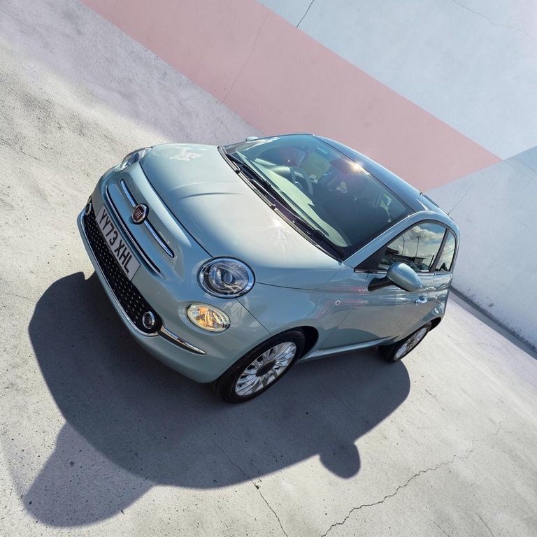 Fiat 500 1.0 M H Hybrid Edition 73 Reg Blue #4