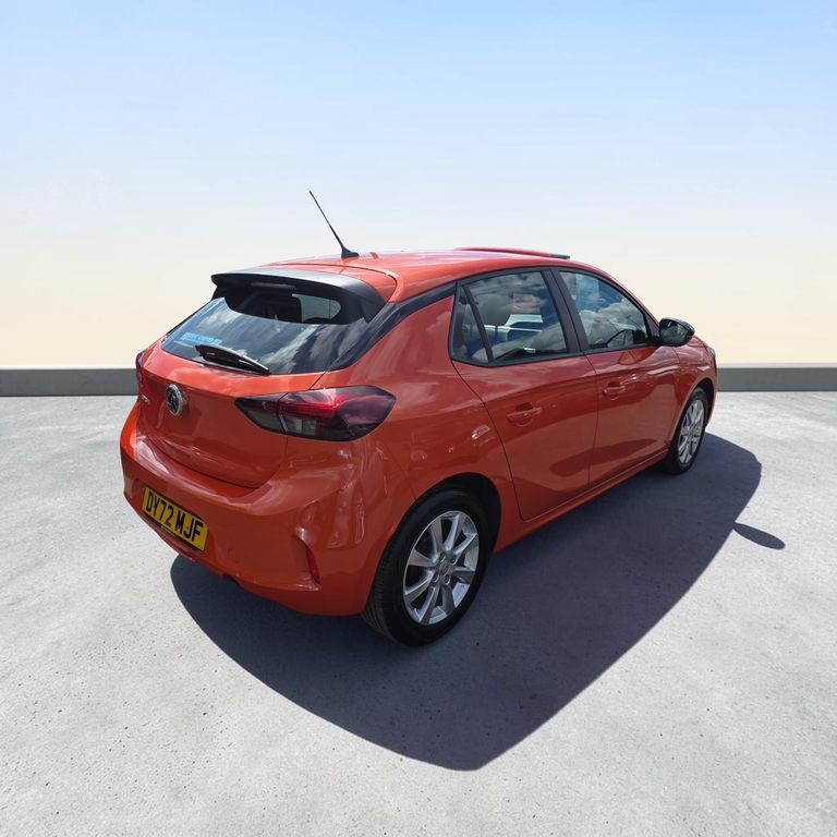 Vauxhall Corsa Design Edition 72 Reg Orange