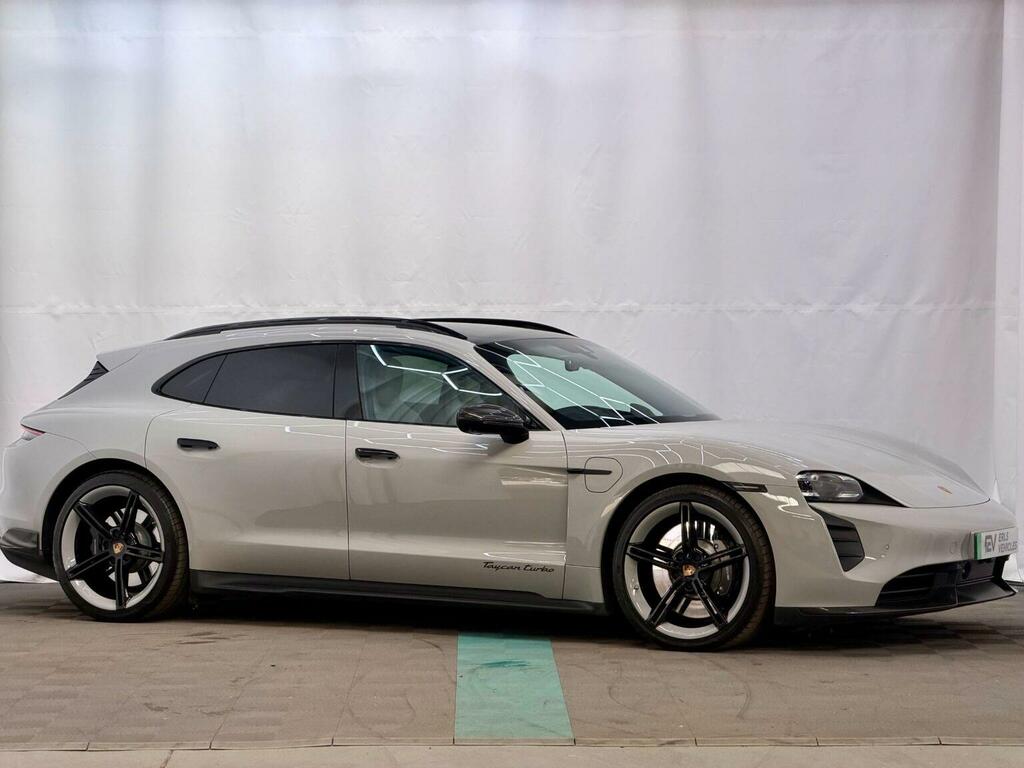 Porsche Taycan Estate Performance Plus 93.4Kwh Turbo Sport Turism CJ22NXK Grey #5