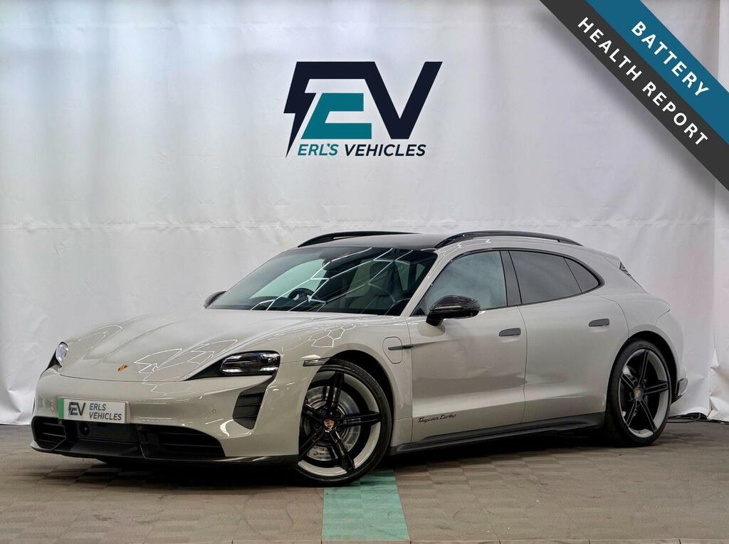 Porsche Taycan Estate Performance Plus 93.4Kwh Turbo Sport Turism CJ22NXK Grey