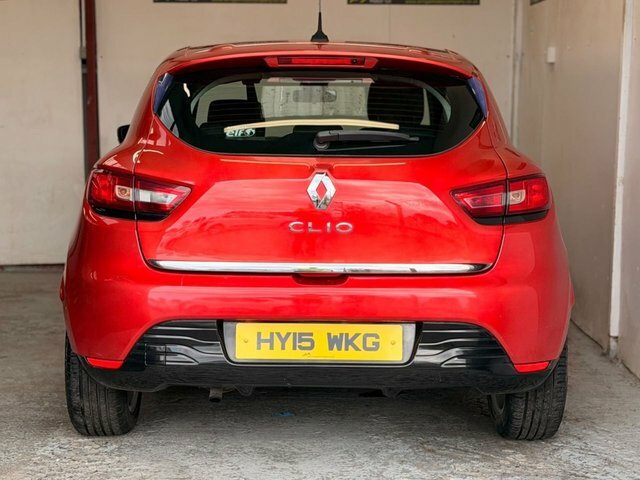 Renault Clio 2015 1.2 16V Dynamique Medianav Hatchback Petr Red #5