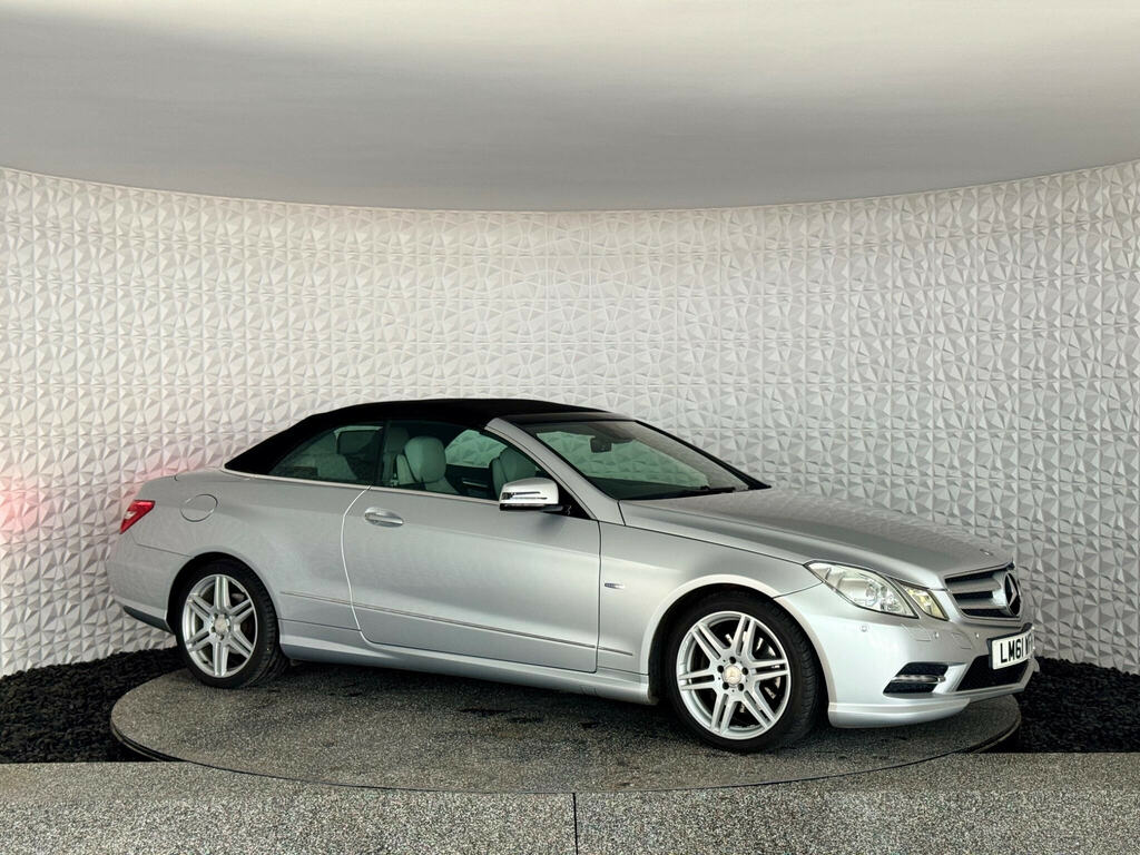 Mercedes-Benz E Class 2.1 E220 Cdi Blueefficiency Sport Edition 125 Cabr Silver #6