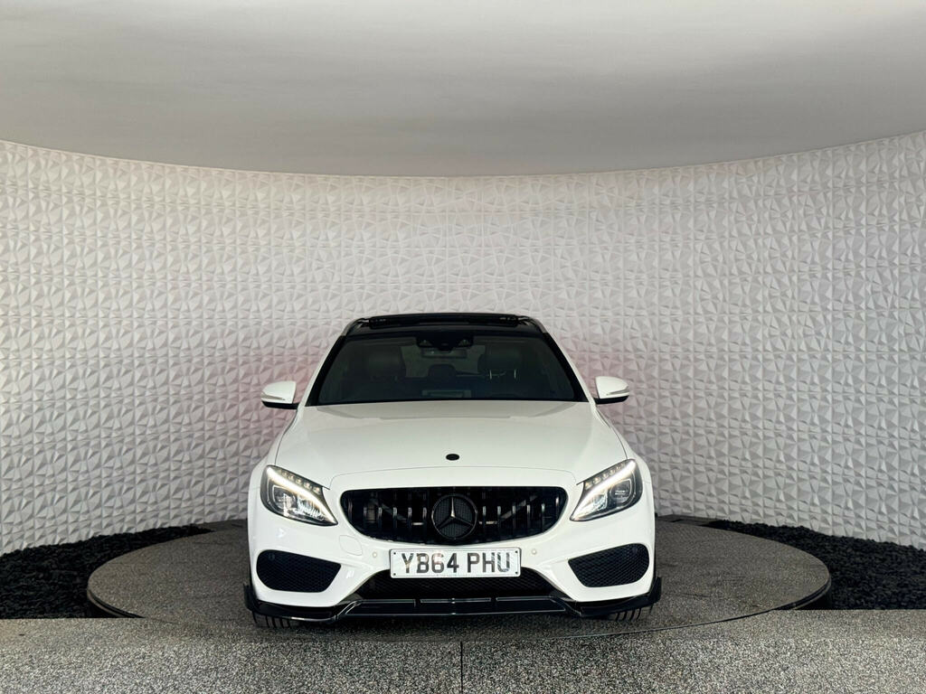 Mercedes-Benz C Class 2.1 C220 Bluetec Amg Line G-tronic Euro 6 Ss 5 White #3