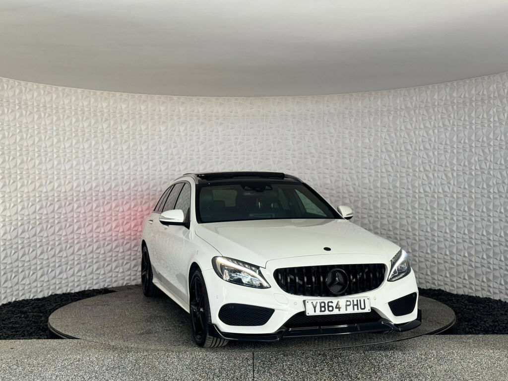 Mercedes-Benz C Class 2.1 C220 Bluetec Amg Line G-tronic Euro 6 Ss 5 White #4