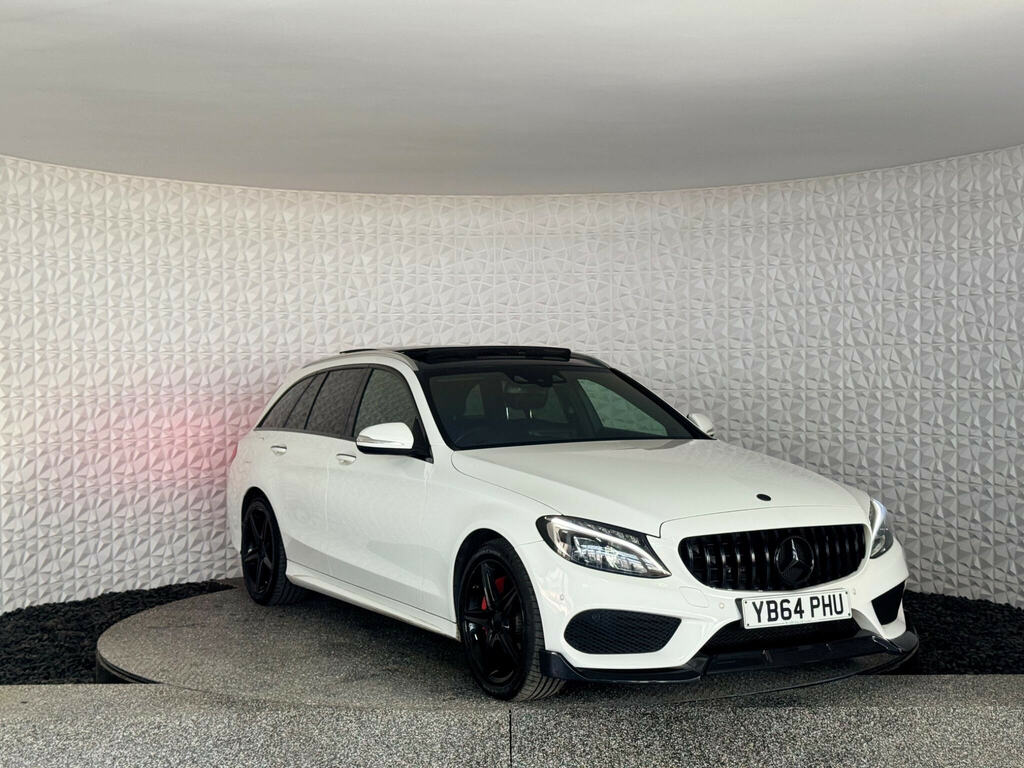 Mercedes-Benz C Class 2.1 C220 Bluetec Amg Line G-tronic Euro 6 Ss 5 White #5