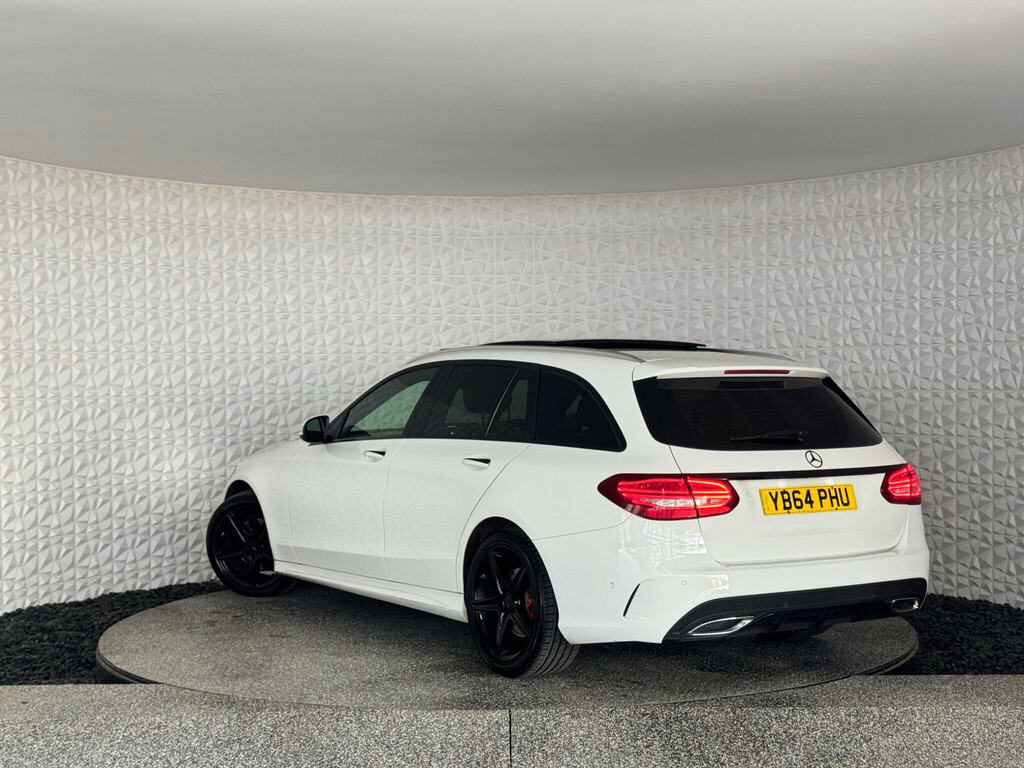 Mercedes-Benz C Class 2.1 C220 Bluetec Amg Line G-tronic Euro 6 Ss 5 White #2
