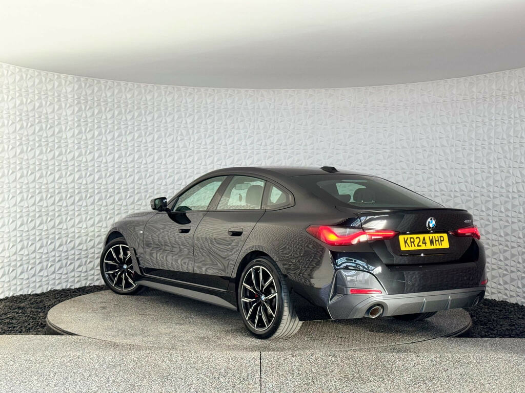 BMW 4 Series Gran Coupe 2.0 420I M Sport Euro 6 Ss Black #2