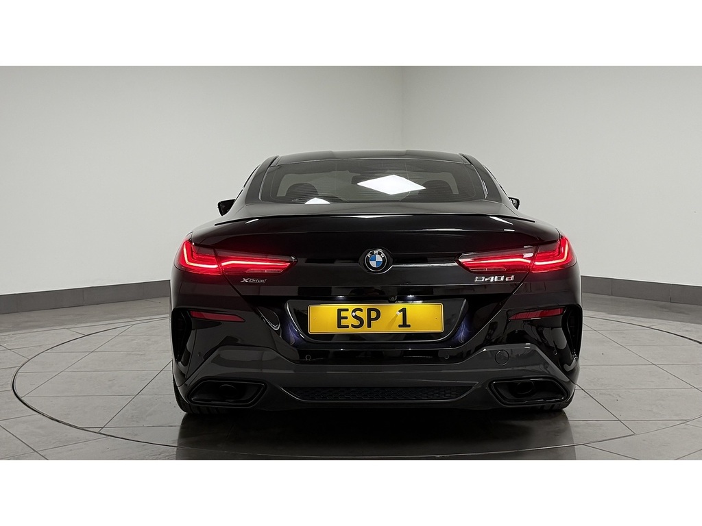 BMW 8 Series 840D Blue #5
