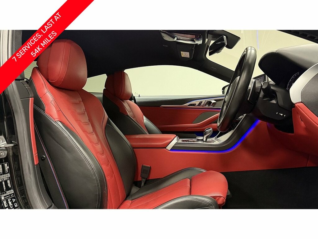 BMW 8 Series 840D Blue #2