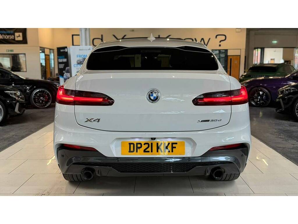BMW X4 30D Mht M Sport White #4