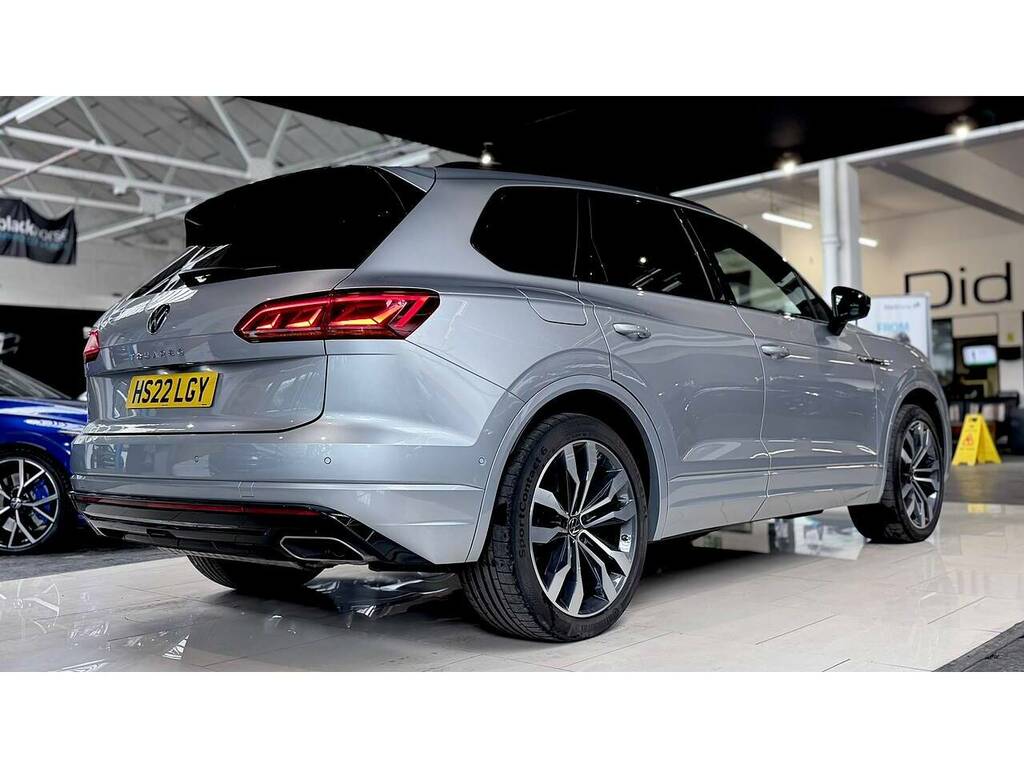 Volkswagen Touareg Tsi V6 Black Edition Silver #5