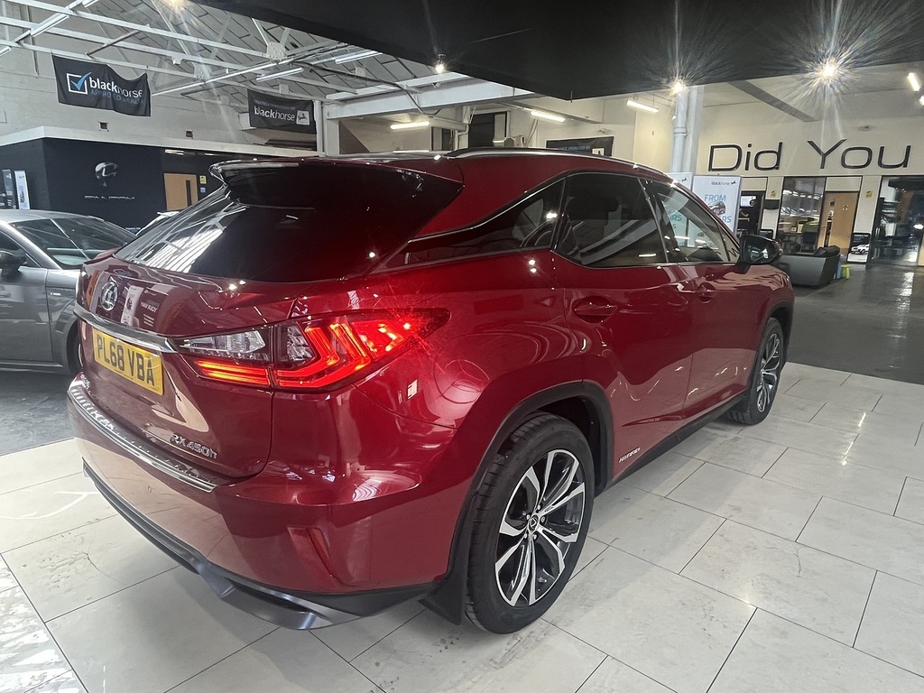 Lexus RX 450H Luxury Red #6