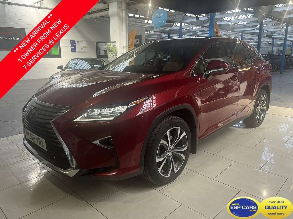 Lexus RX 450H Luxury Red