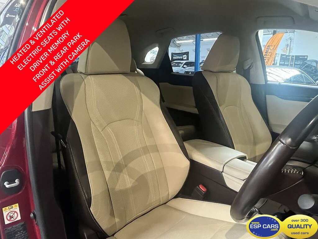Lexus RX 450H Luxury Red #2