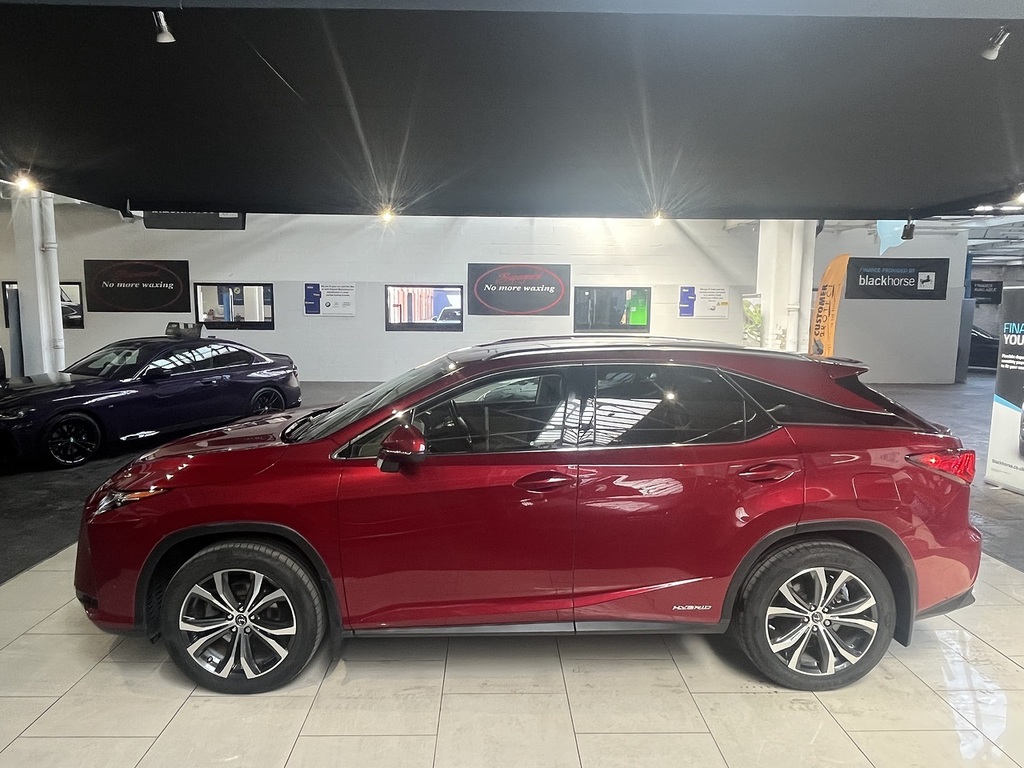 Lexus RX 450H Luxury Red #3
