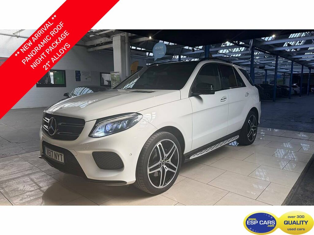 Mercedes-Benz GLE Class Gle350d V6 Amg Line White