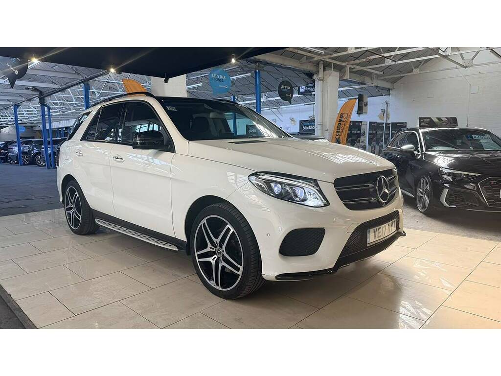 Mercedes-Benz GLE Class Gle350d V6 Amg Line White #4