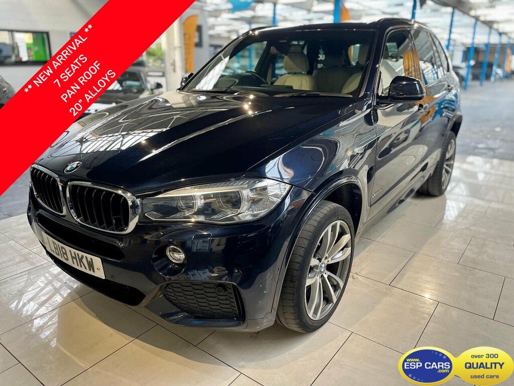 BMW X5 30D M Sport Black