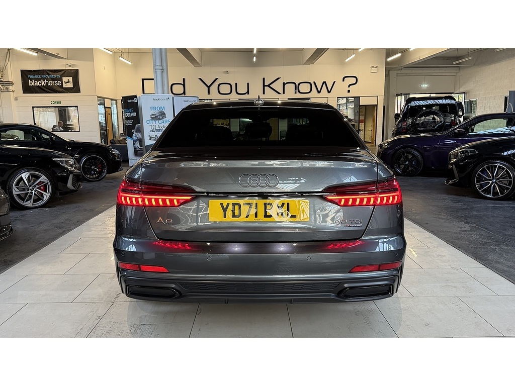 Audi A6 Saloon Tdi Black Edition Grey #5