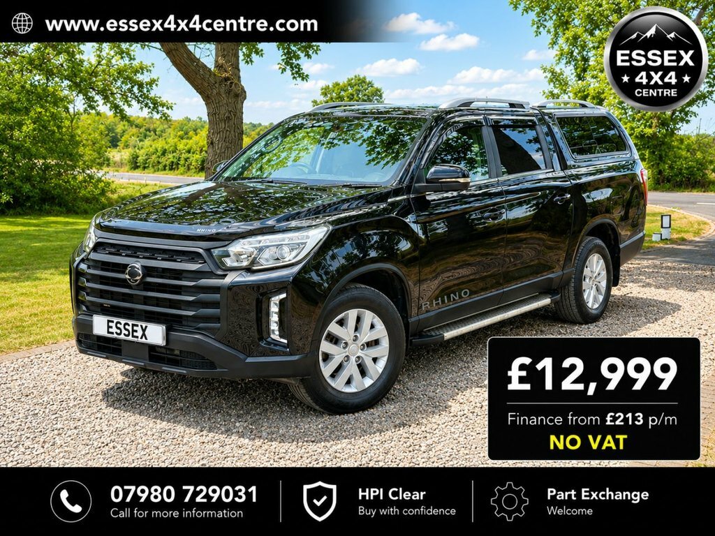 SsangYong Musso 2.2L Rhino Blue