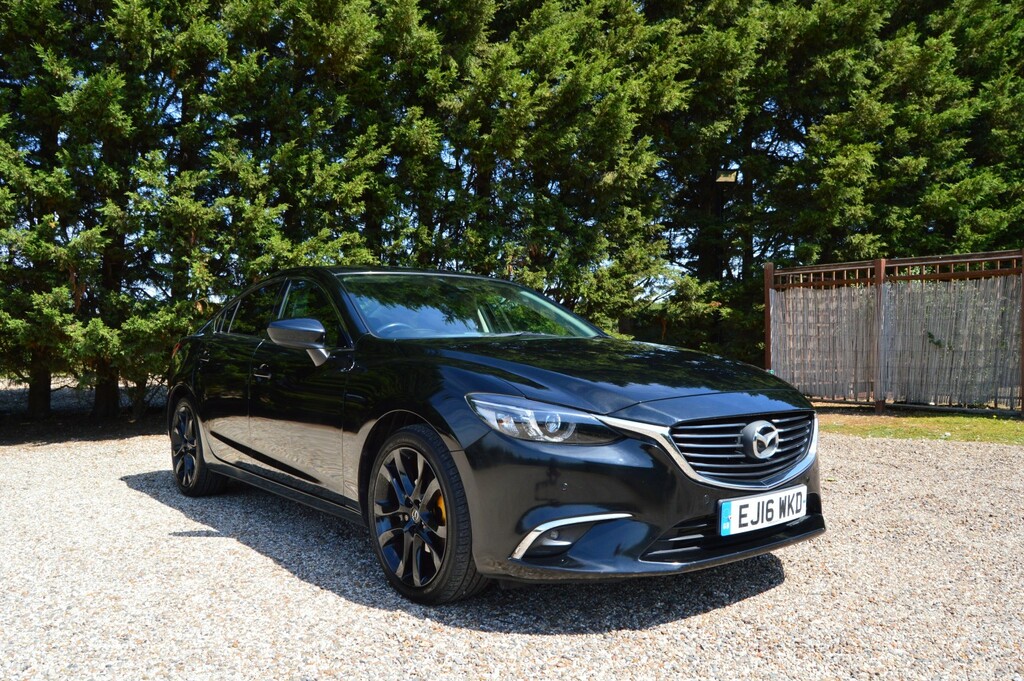 Mazda 6 Saloon 2.2 Skyactiv-d Sport Nav 201616 Black