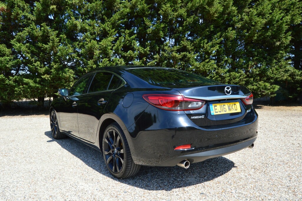 Mazda 6 Saloon 2.2 Skyactiv-d Sport Nav 201616 Black #6