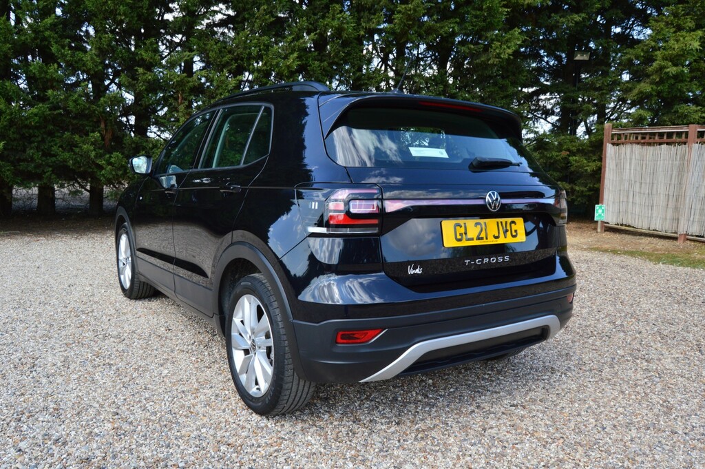 Volkswagen T-Cross Suv 1.0 Tsi Se 202121 GL21JVG Black #6