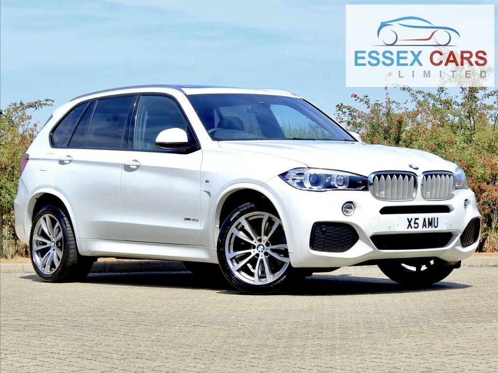 BMW X5 Xdrive40d M Sport - White