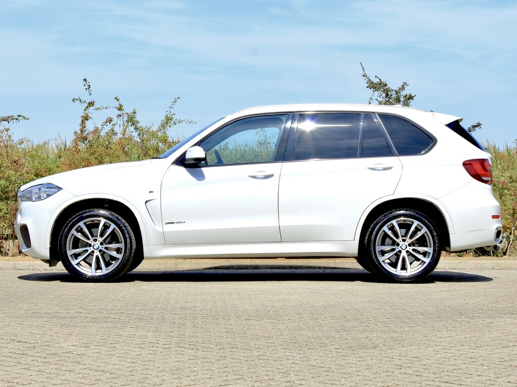 BMW X5 Xdrive40d M Sport - White #6