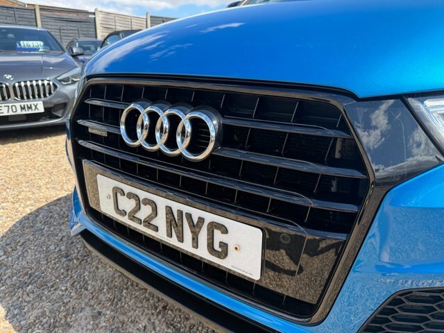 Audi Q3 Tfsi Black Edition Suv Blue #3