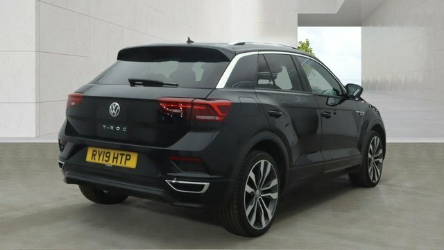 Volkswagen T-Roc Tsi Gpf Evo R-line Black #4