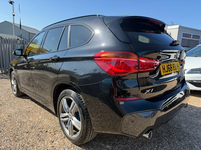 BMW X1 18D M Sport Suv Black #4